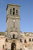 Arcos de la Frontera, church of Santa Maria, the bell tower